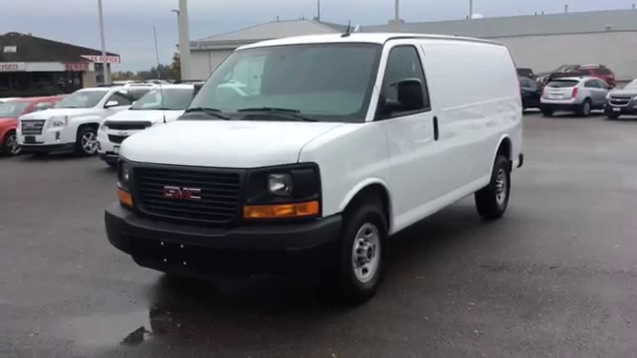 2014 GMC Savana Cargo Van 2500 FOR SALE | Review, Pickering ON | Boyer  Pickering - YouTube