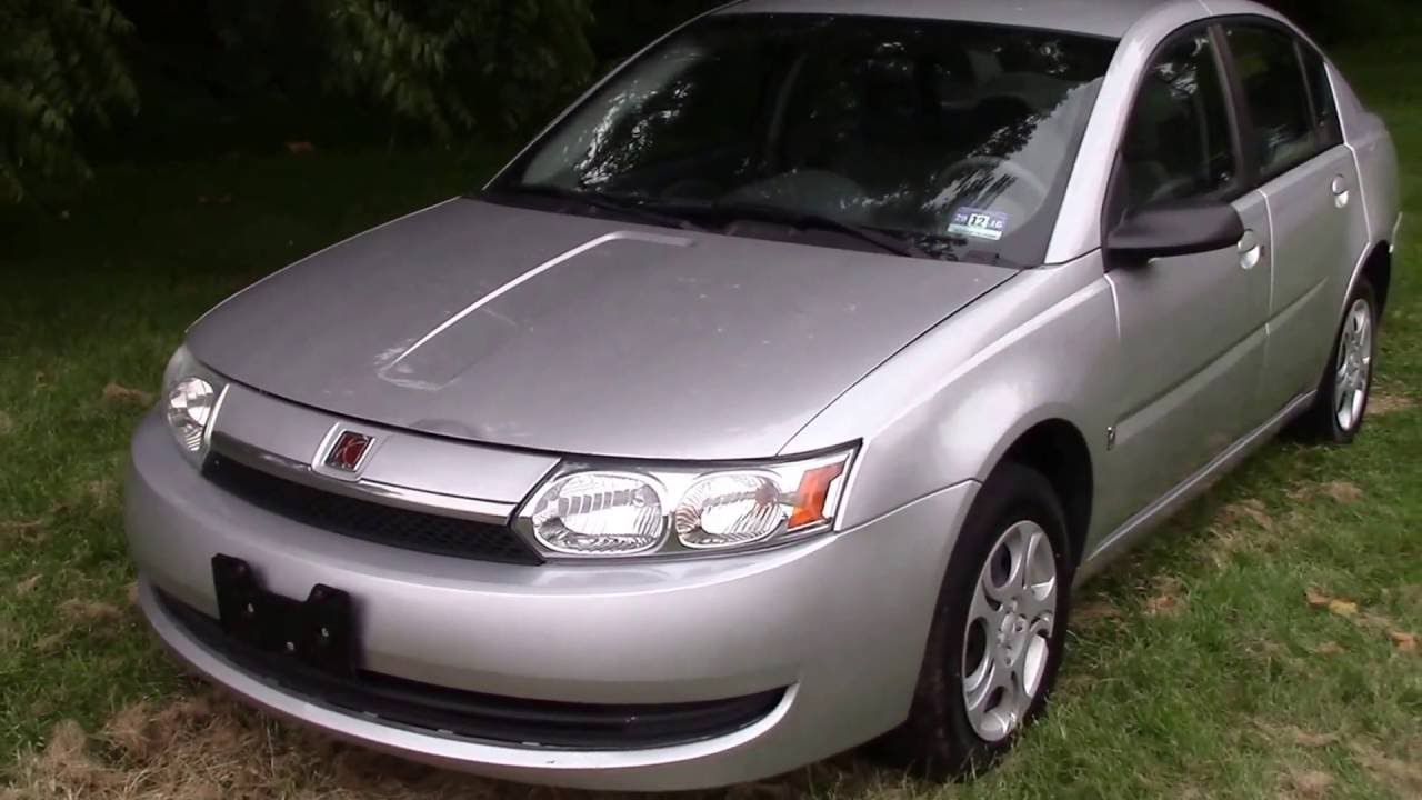 2003 Saturn Ion Base Silver for sale - YouTube
