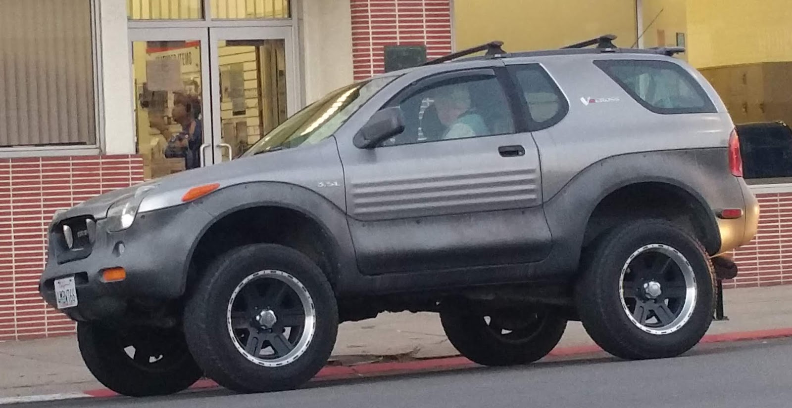 Just A Car Guy: the SUV you might have never seen, the Isuzu VehiCROSS...  I've only ever seen two. 10 years apart