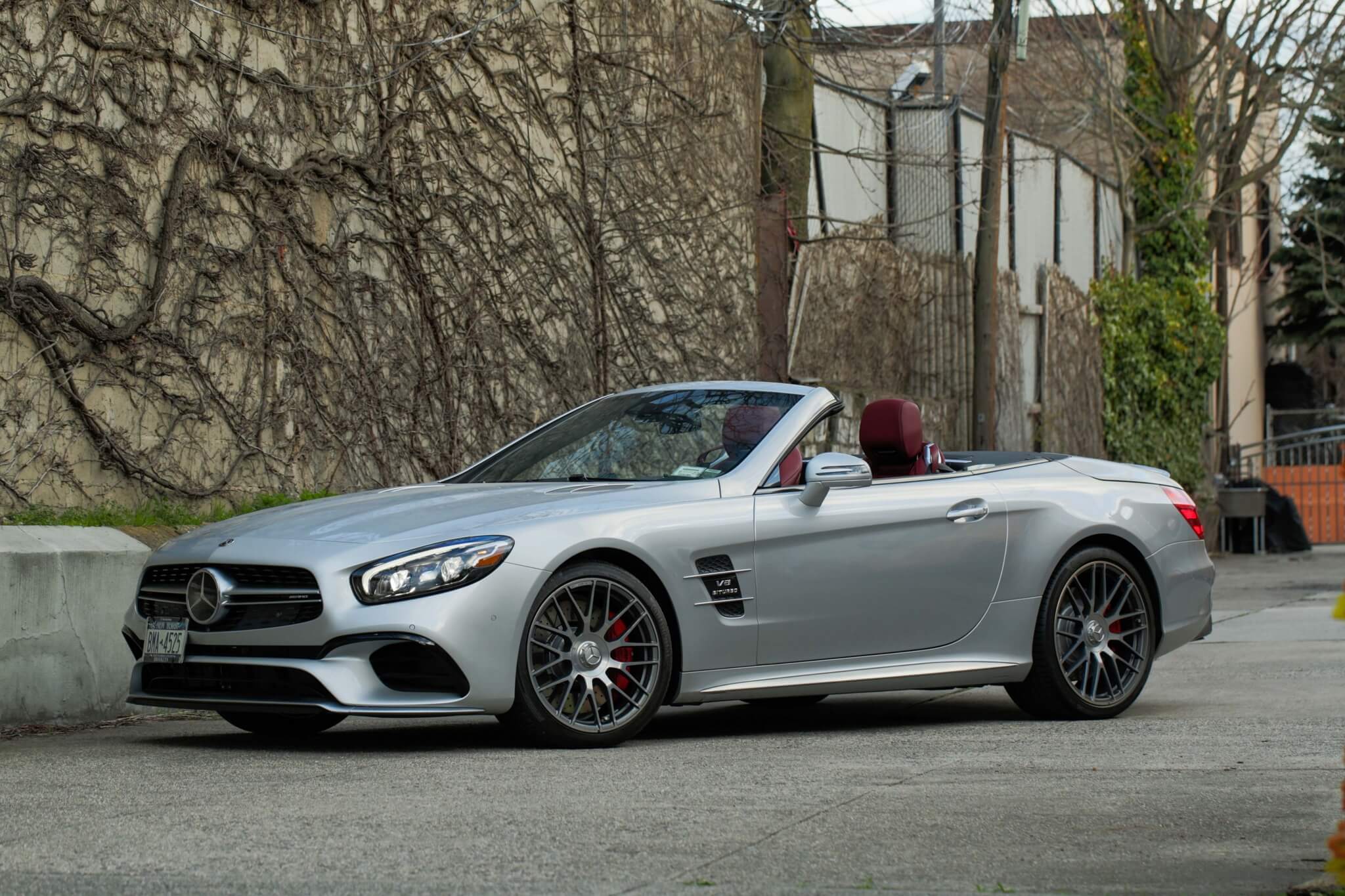 70-Mile 2018 Mercedes-Benz SL63 AMG | PCARMARKET