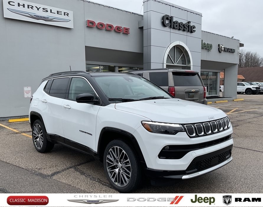 New 2022 Jeep Compass LIMITED 4X4 SUV #D13713 | Classic Auto Group