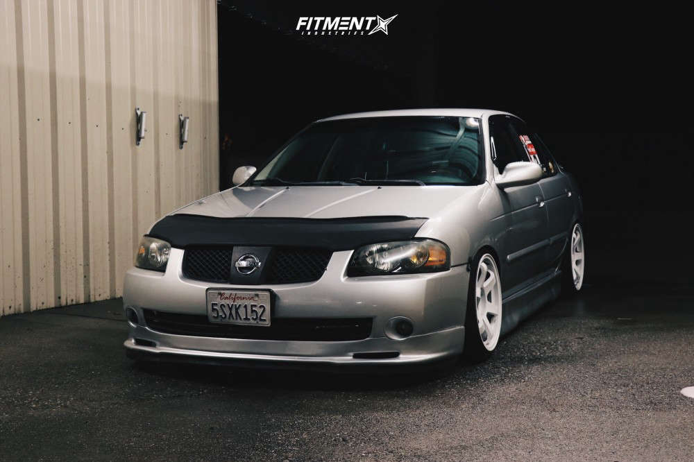 2006 Nissan Sentra S with 17x9 Rota Grid and Nankang 215x40 on Coilovers |  616646 | Fitment Industries
