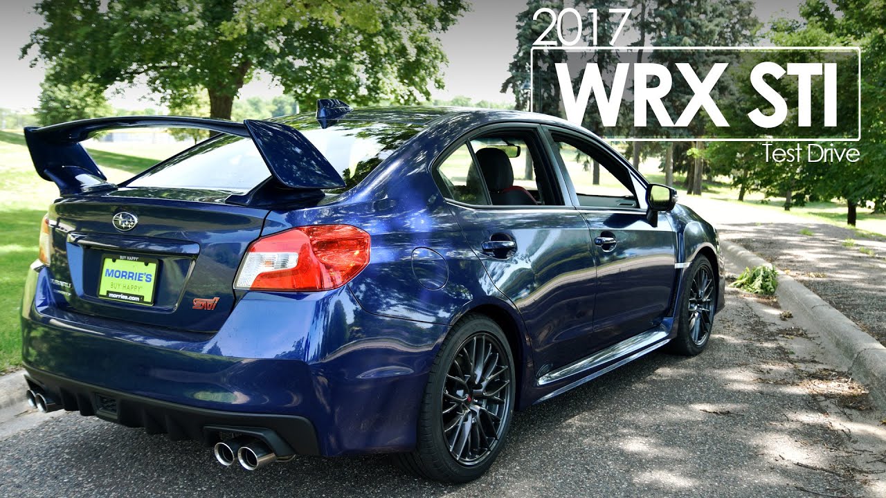 2017 Subaru WRX STI Driving Review | Test Drive | Road Test - YouTube