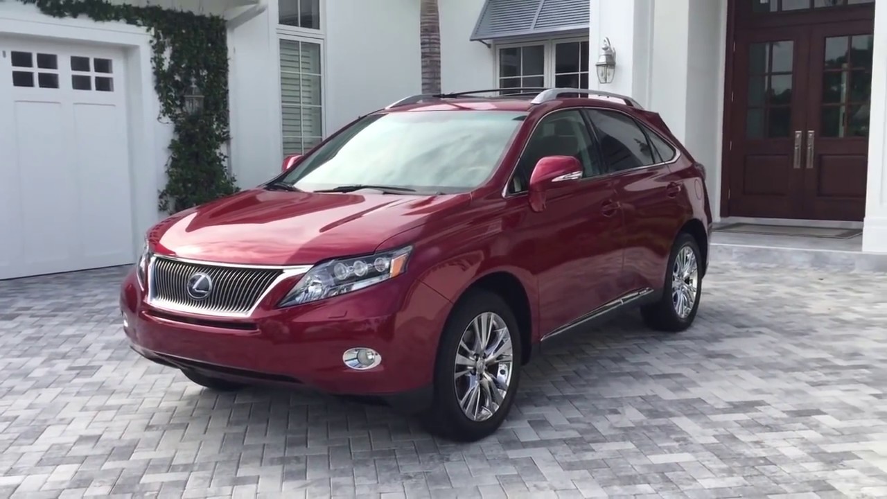 2012 Lexus RX450h Luxury AWD SUV Review and Test Drive by Bill - Auto  Europa Naples - YouTube
