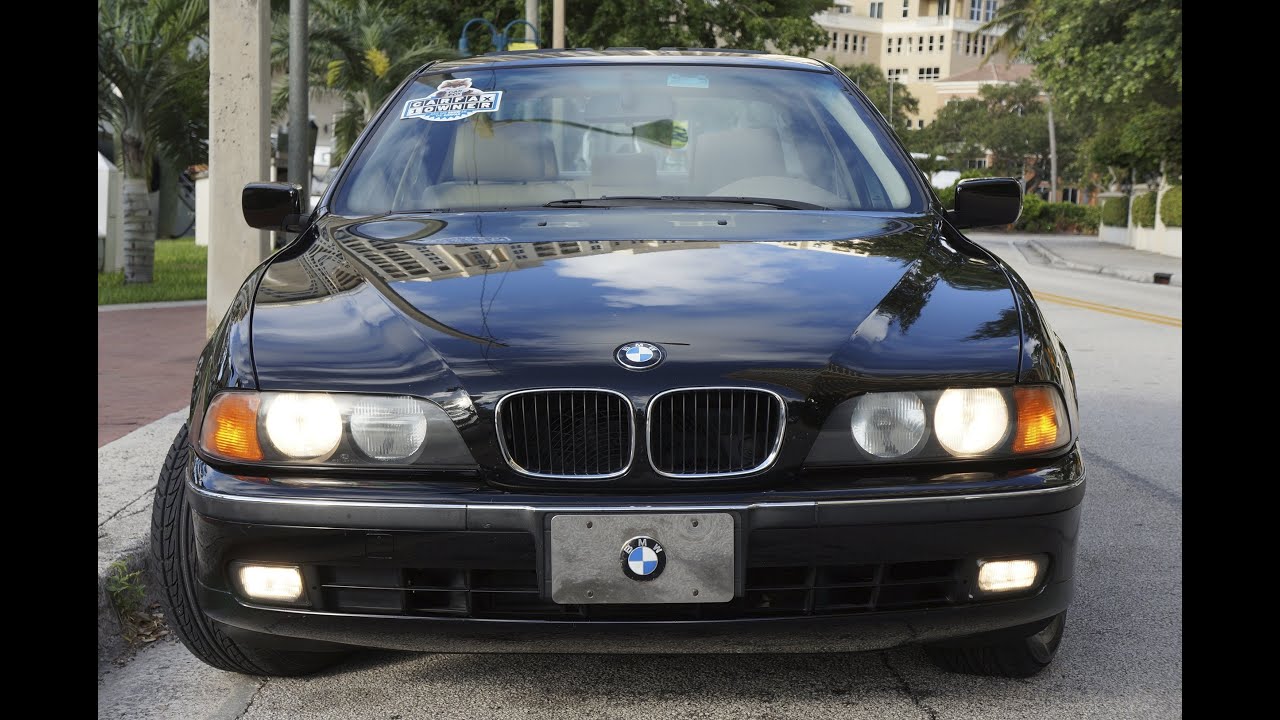 For sale 1998 BMW 528i with 91k miles. 5 speed manual transmission!! 1  Owner car - YouTube