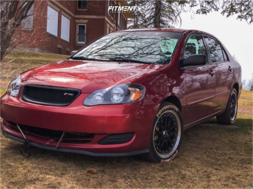 2006 Toyota Corolla LE with 17x7 XXR 521 and Toyo Tires 215x45 on Stock  Suspension | 1609509 | Fitment Industries