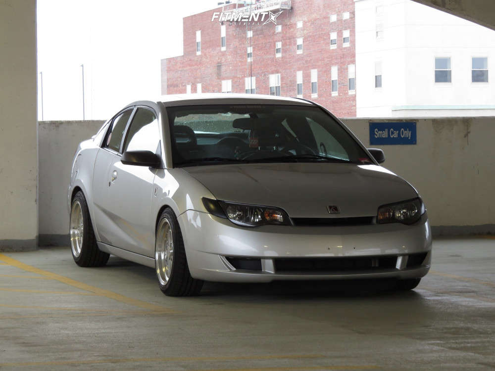 2006 Saturn Ion 2 with 16x8 XXR 538 and Dunlop 205x50 on Coilovers | 633527  | Fitment Industries