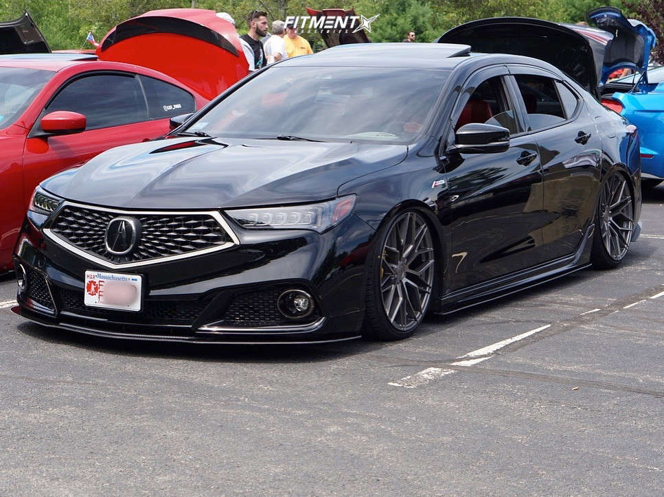 2018 Acura TLX SH-AWD with 20x9 Avant Garde M520-r and Falken 225x35 on Air  Suspension | 1840104 | Fitment Industries