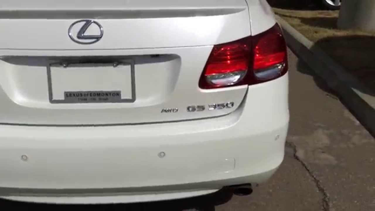 Pre Owned White 2010 Lexus GS 350 AWD - Premium Package Review - Leduc,  Alberta - YouTube