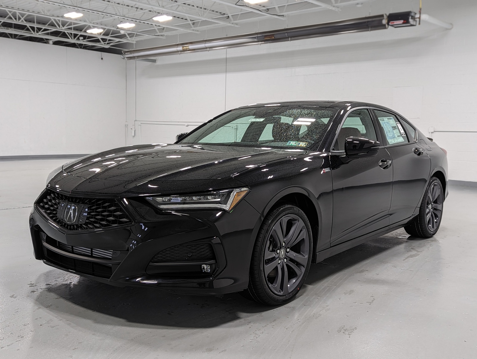 New 2023 Acura TLX SH-AWD with A-Spec Package in Majestic Black Pearl |  Greensburg, PA | #A03713