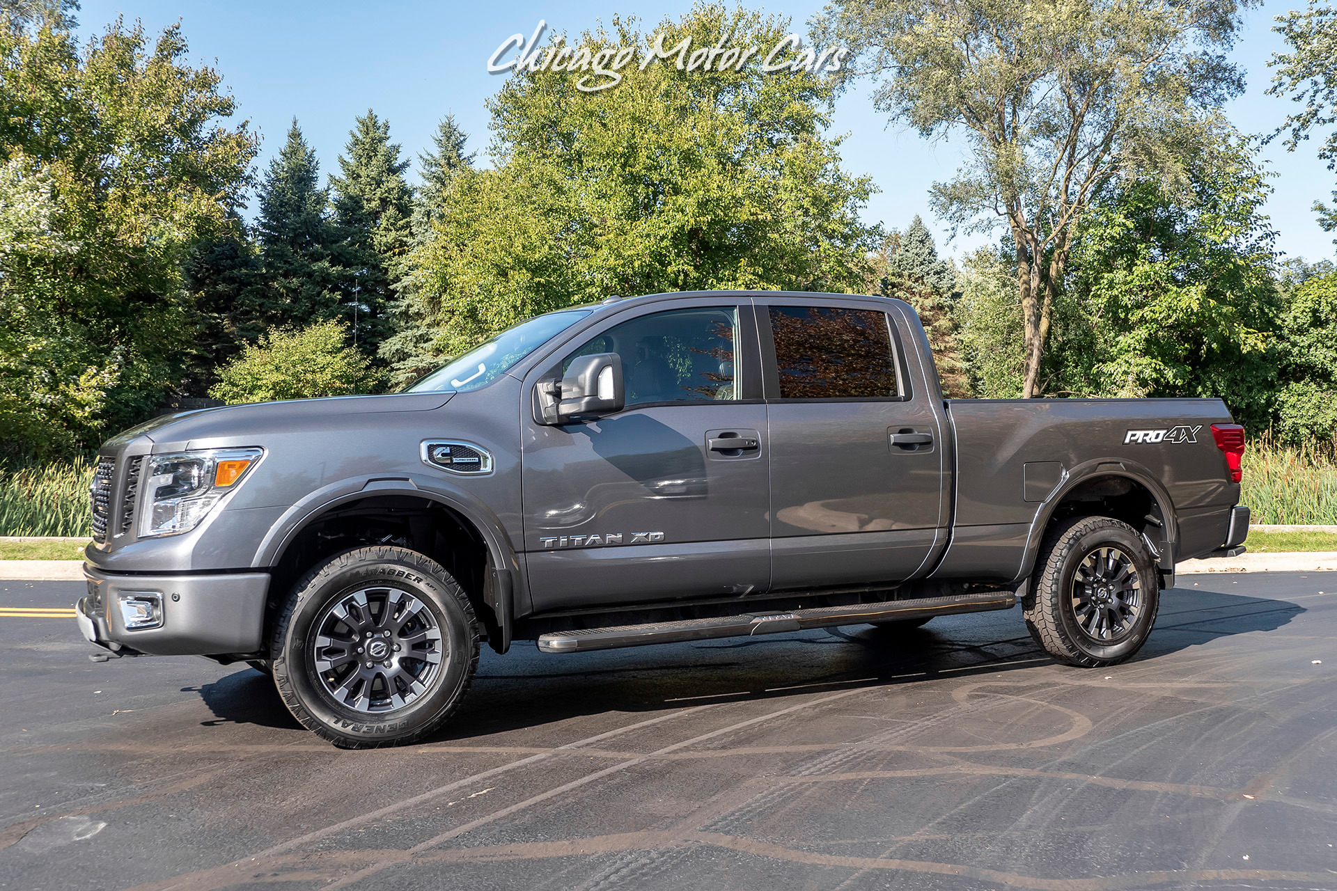 Used 2017 Nissan Titan XD PRO-4X 4WD Cummins Turbo-Diesel Pickup LUXURY  PACK! For Sale (Special Pricing) | Chicago Motor Cars Stock #16440