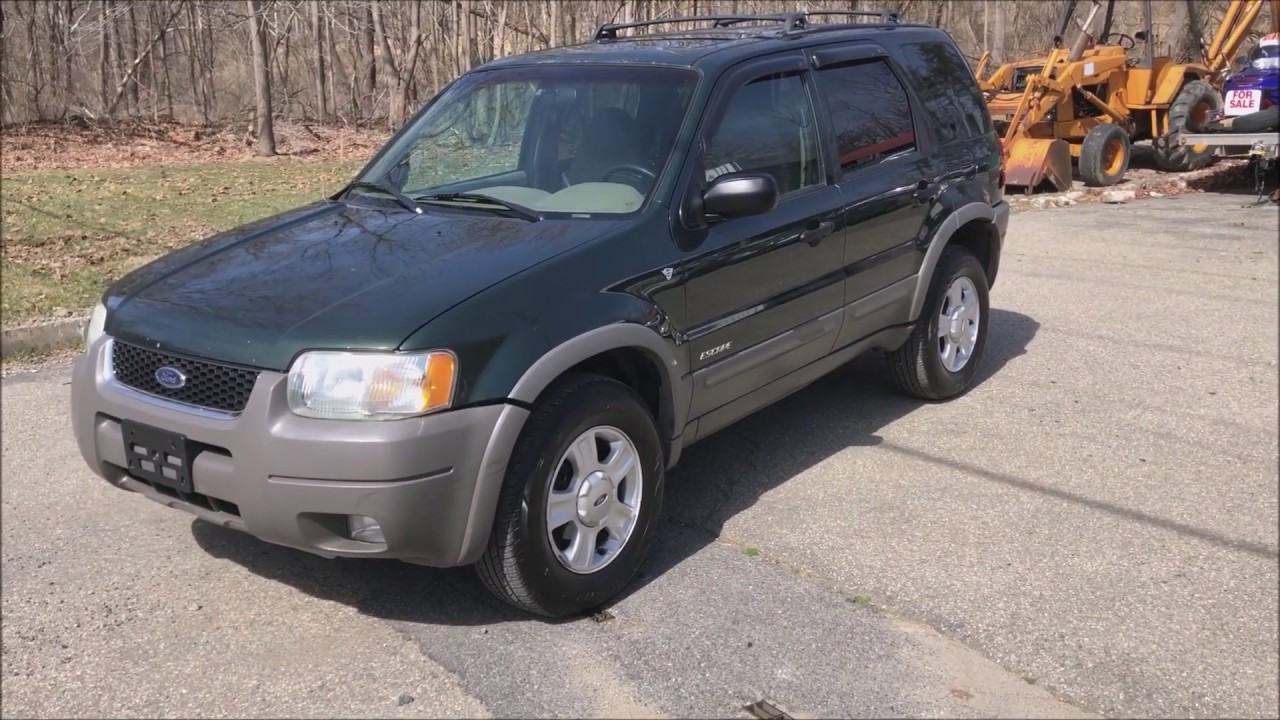 2001 Ford Escape XLT 4x4 Green for sale - YouTube