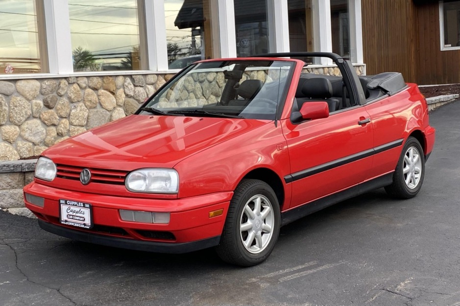 No Reserve: 45k-Mile 1995 Volkswagen Cabrio for sale on BaT Auctions - sold  for $11,500 on April 26, 2021 (Lot #46,913) | Bring a Trailer