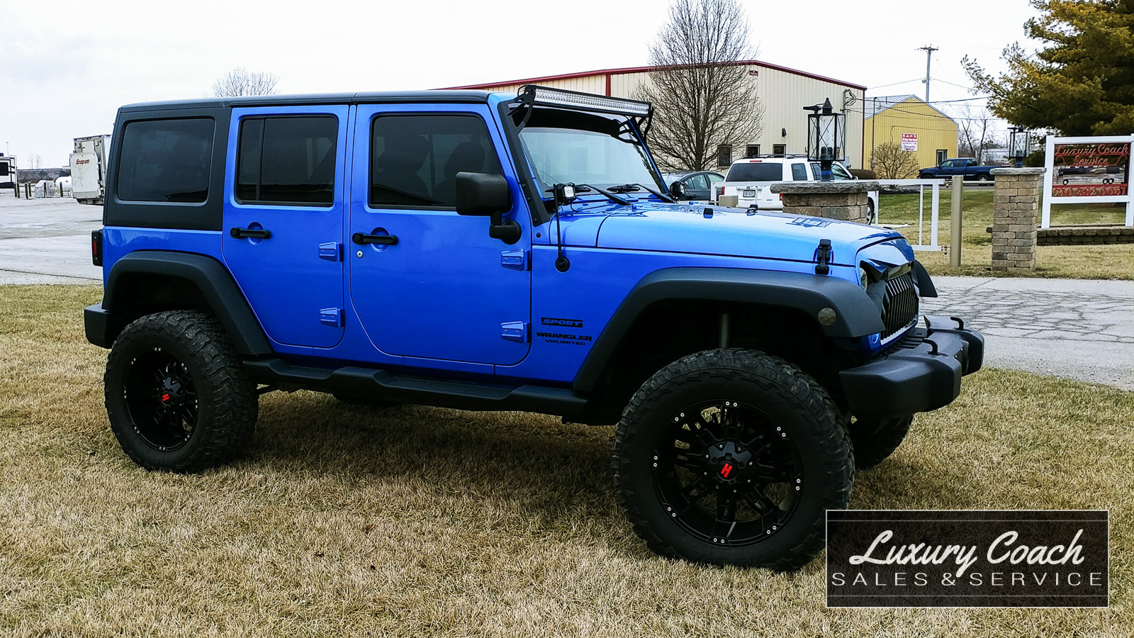 FOR SALE: 2015 Jeep Wrangler Unlimited Sport 4x4 | Luxury Coach
