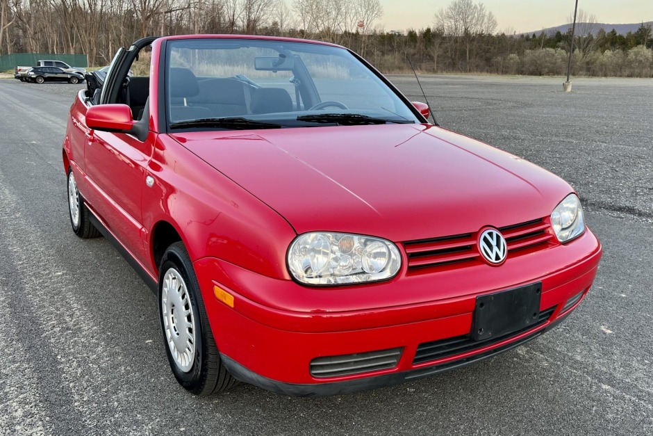 No Reserve: 34k-Mile 2001 Volkswagen Cabrio GLS for sale on BaT Auctions -  sold for $10,500 on May 10, 2022 (Lot #72,937) | Bring a Trailer