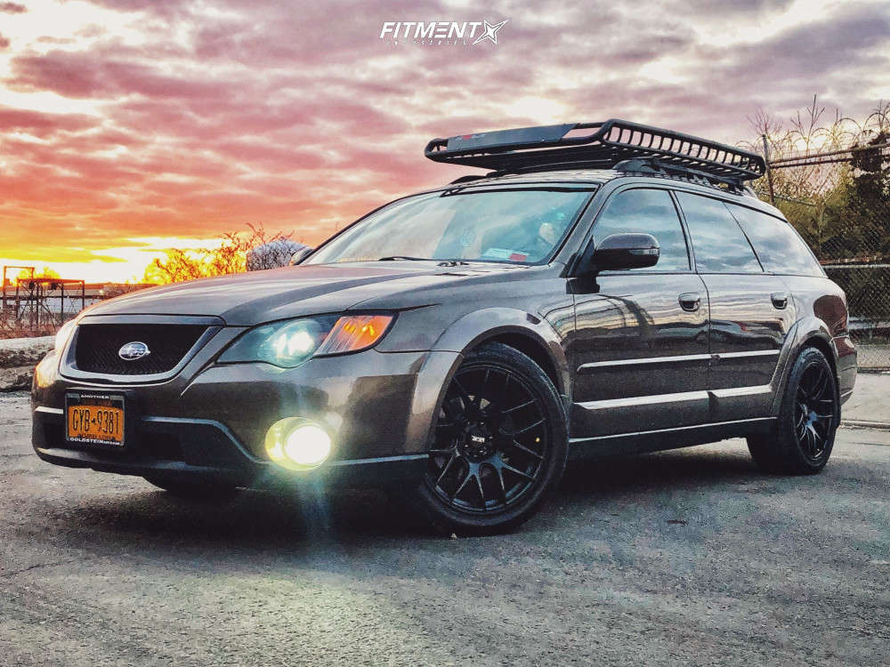 2008 Subaru Outback R L.L. Bean Edition with 18x8.75 XXR 530 and  Bridgestone 245x45 on Coilovers | 1001400 | Fitment Industries