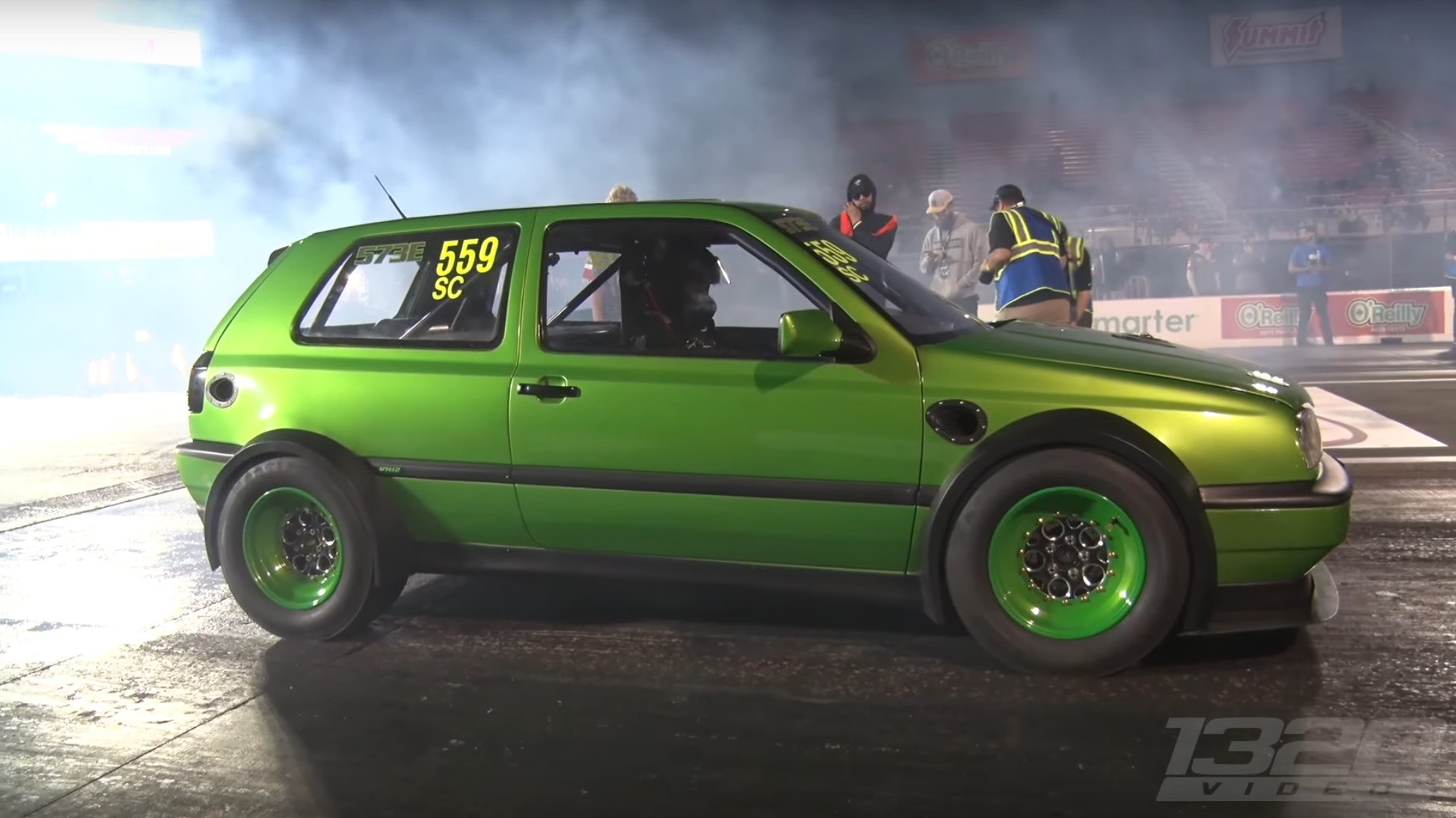 Twin-Engine VW Golf Wreaks Havoc at Texas Drag Racing Event With 2,000 HP -  autoevolution