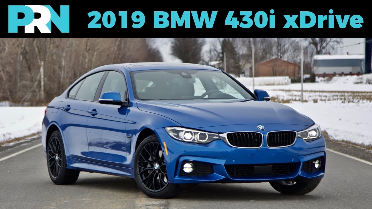 2019 BMW 430i xDrive Gran Coupé Winter Review & Driving - YouTube
