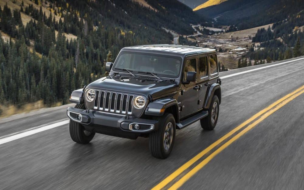 Trim Levels of the 2018 Jeep Wrangler JL
