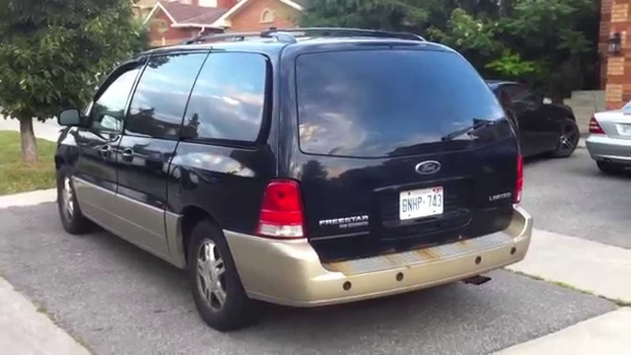 2004 Ford Freestar Limited Startup Engine & In Depth Tour - YouTube
