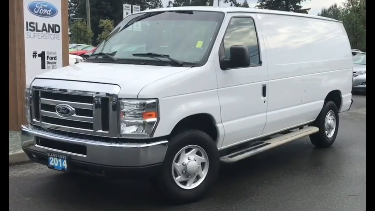 2014 Ford Econoline Cargo Van Review | Island Ford - YouTube
