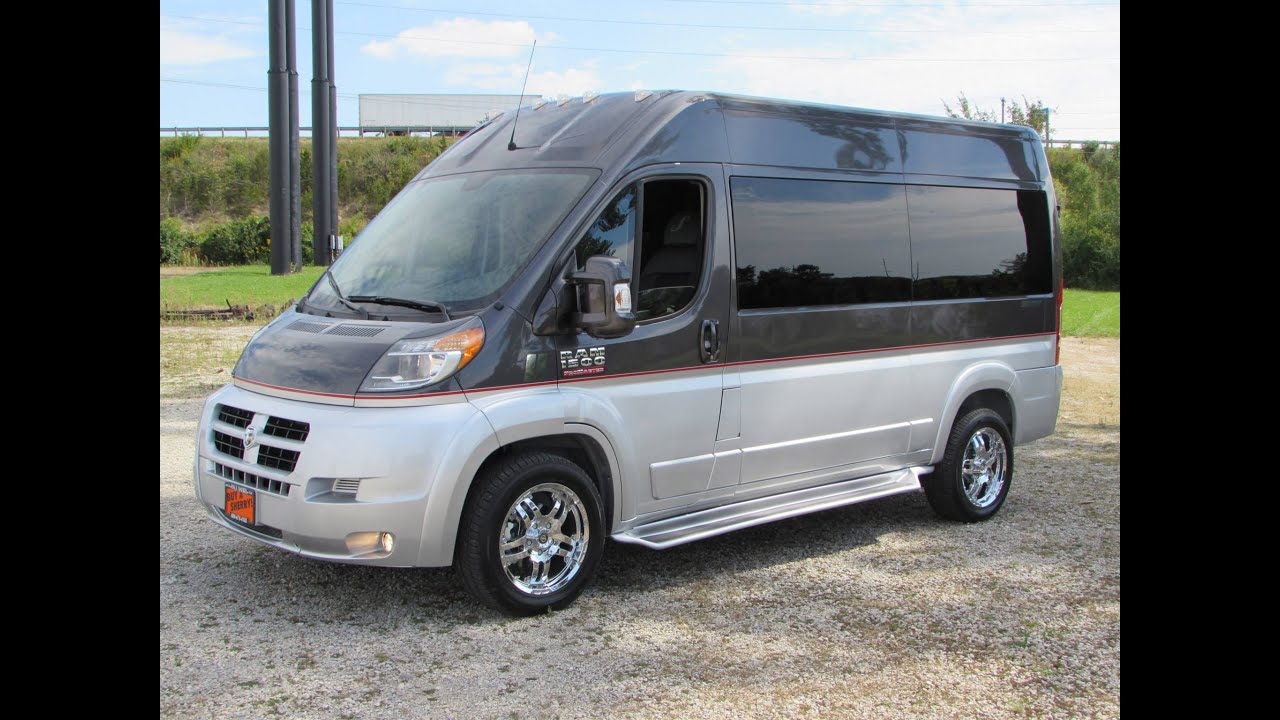 2014 Ram Promaster Commercial / Conversion Van Start Up, Test Drive, and In  Depth Review - YouTube