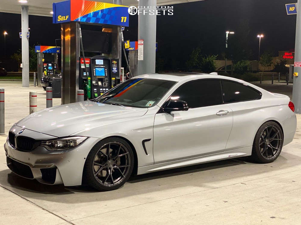 2015 BMW 435i Gran Coupe with 19x8.5 32 Stance Sf-07 and 245/35R19  BFGoodrich G-force Comp-2 A/s and Coilovers | Custom Offsets