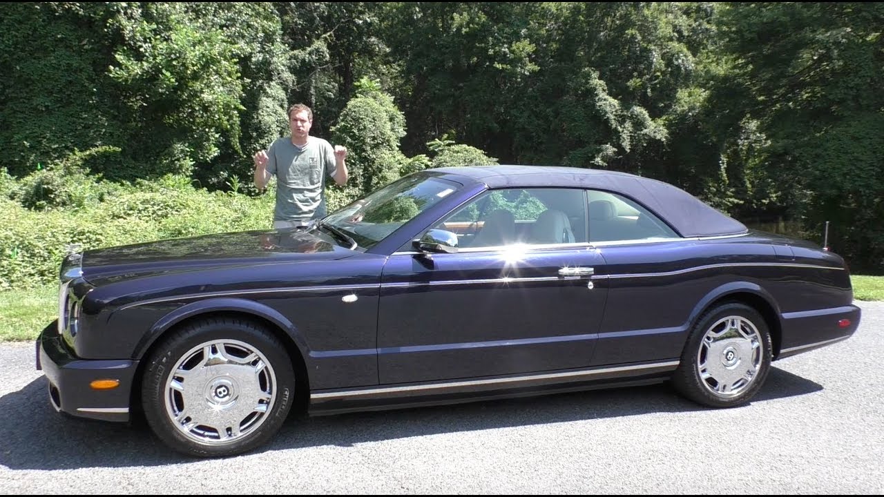 The 2007 Bentley Azure Has Lost $300,000 in Value Over 10 Years - YouTube
