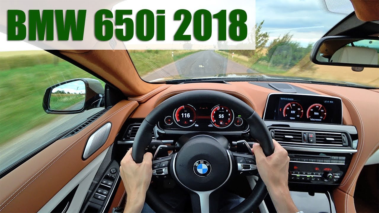 2018 BMW 650i Gran Coupé, 4K POV TEST (CZECH) - YouTube
