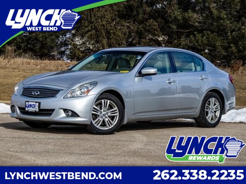 Pre-Owned 2012 INFINITI G25x Base 4 Door Sedan in Mukwonago #FP2613B |  Lynch Chevrolet Of Mukwonago