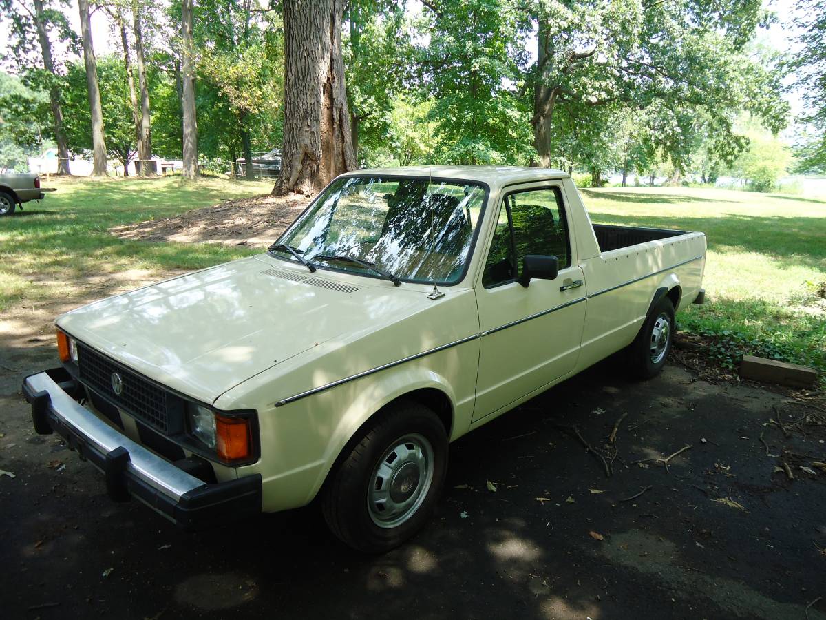White 1982 Volkswagen Caddy Diesel For Sale | GuysWithRides.com
