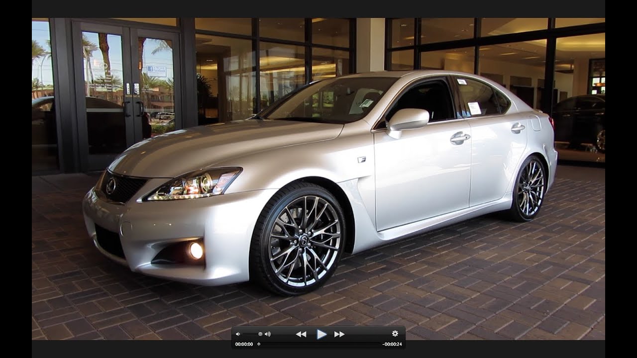 2011 Lexus IS-F Start Up, Exhaust, and In Depth Tour - YouTube