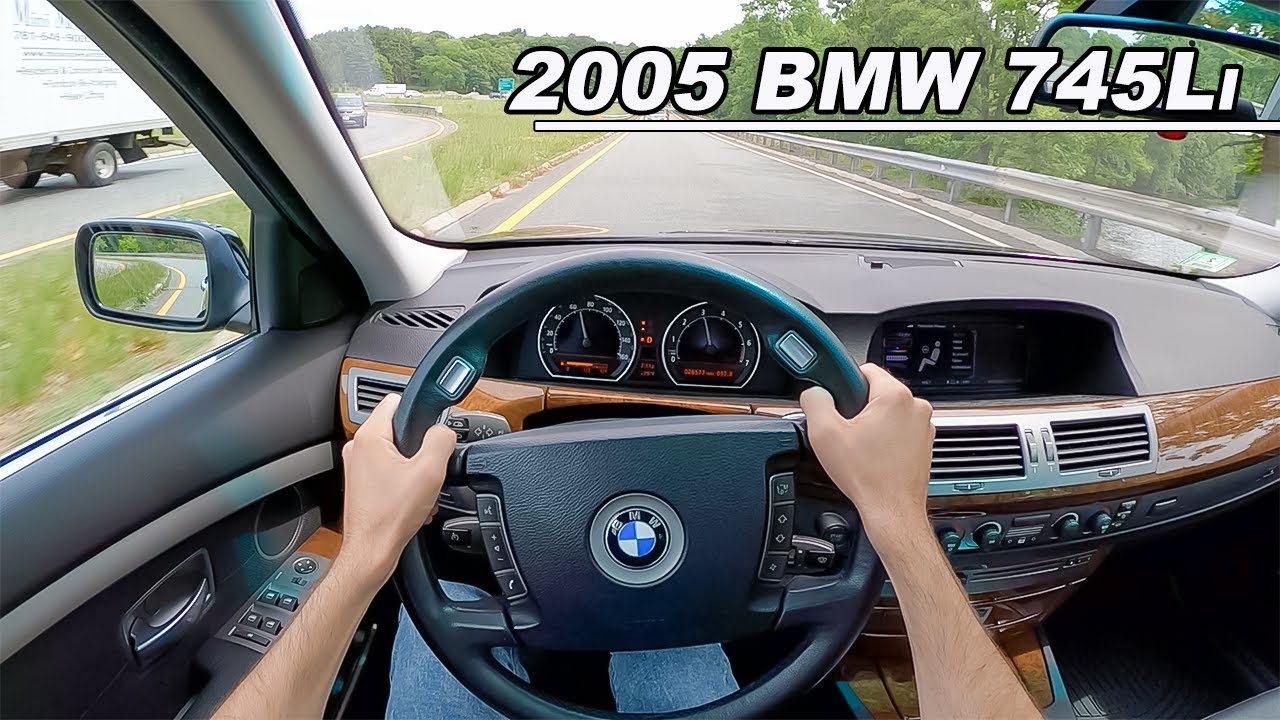 2005 BMW 745Li - The Ugly Bargain 7 Series You NEED to Drive (POV Binaural  Audio) - YouTube