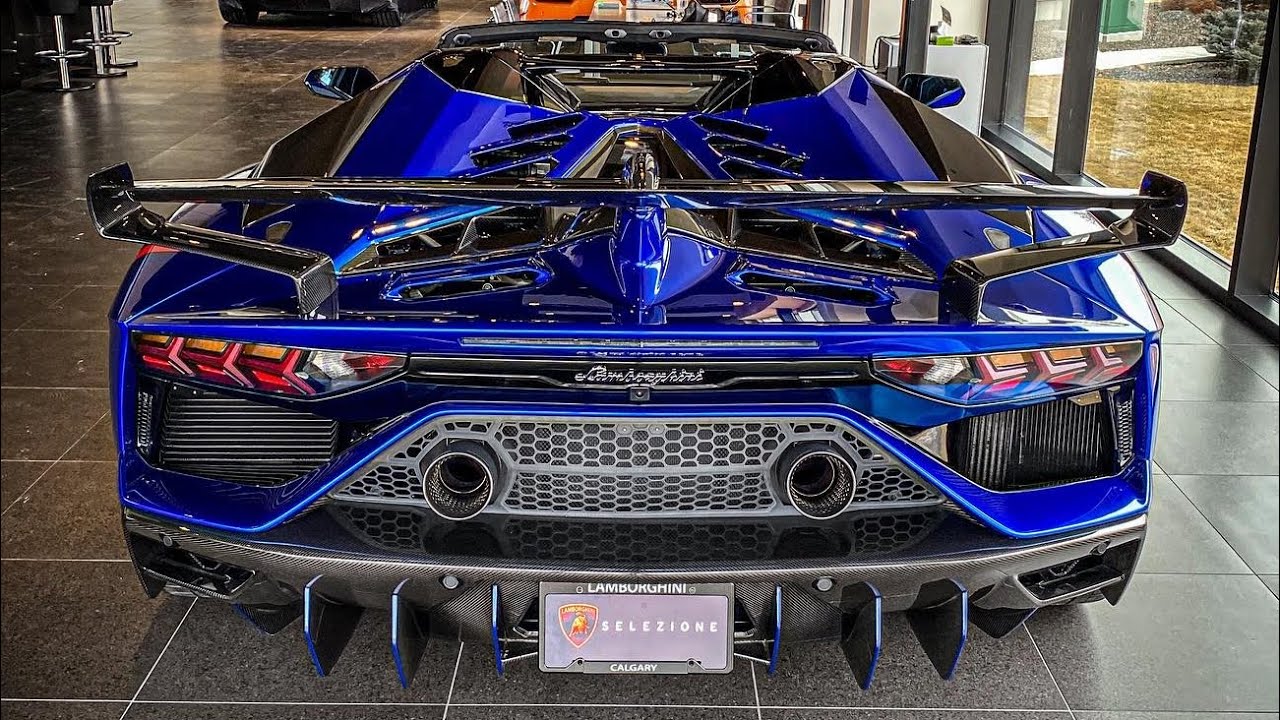2022 Lamborghini Aventador SVJ Roadster Interior and Exterior Details -  YouTube