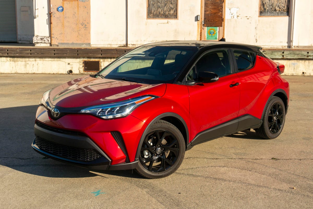 2021 Toyota C-HR Nightshade looks bold, leaves us cold - CNET