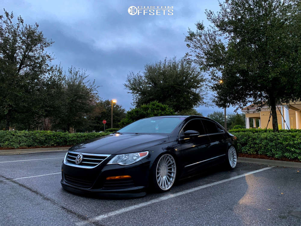 2011 Volkswagen CC with 19x10 35 3SDM 0.04 and 225/35R19 Achilles Atr Sport  and Air Suspension | Custom Offsets