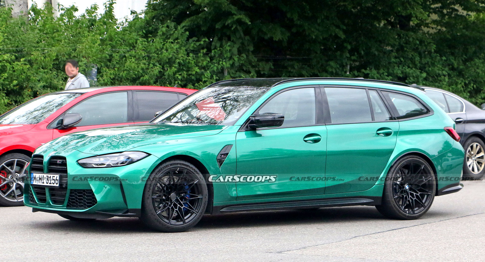 Get A Look At The 2023 BMW M3 Touring Out In The Open | Carscoops