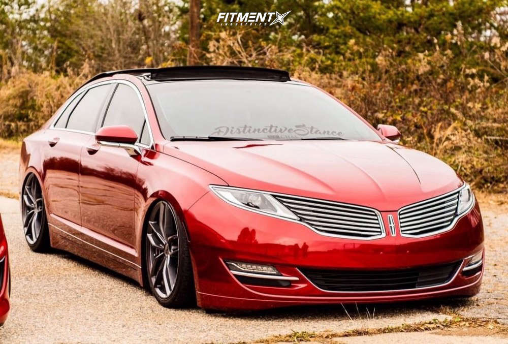 2016 Lincoln MKZ Reserve with 20x9 Niche Vosso and Lexani 245x35 on Air  Suspension | 556899 | Fitment Industries