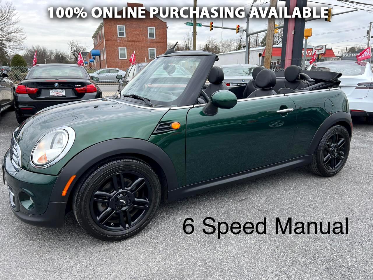 Used 2014 MINI Cooper Convertible 2dr for Sale in Baltimore MD 21215  Autoleader