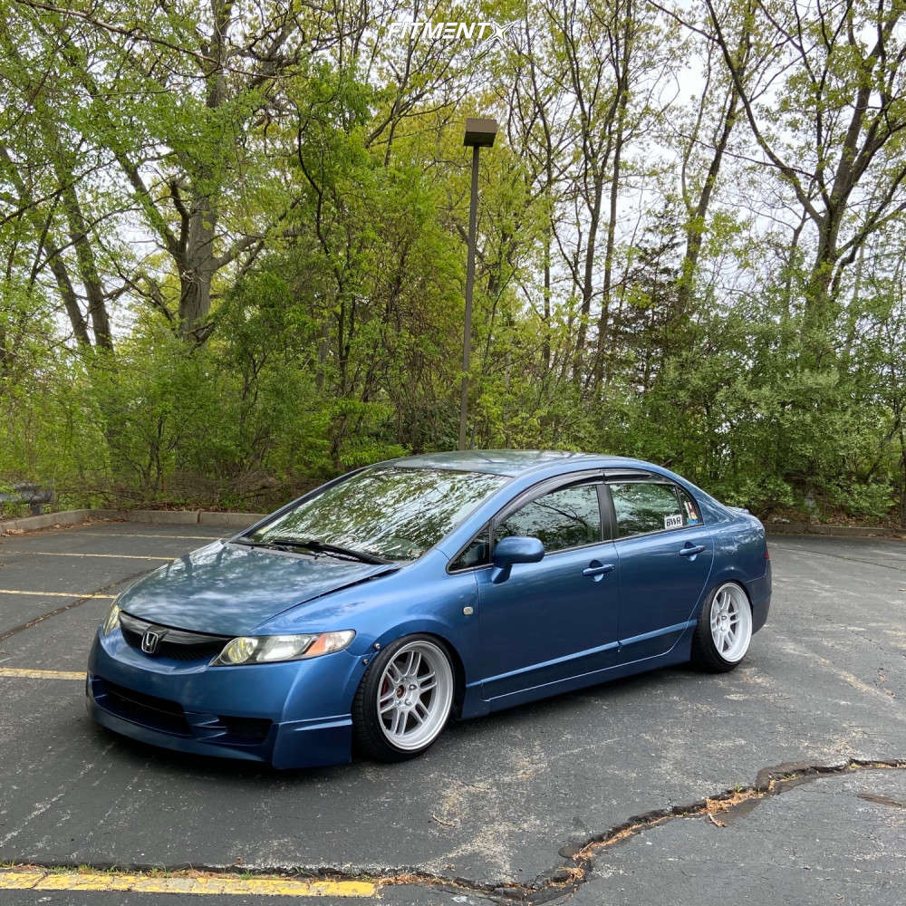 2009 Honda Civic LX-S with 17x9.5 MST Suzuka and Accelera 215x45 on  Coilovers | 1039894 | Fitment Industries