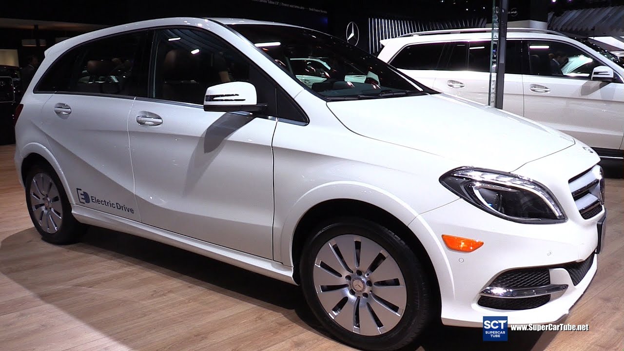 2016 Mercedes-Benz B-Class B250e - Exterior and Interior Walkaround - 2016  Detroit Auto Show - YouTube