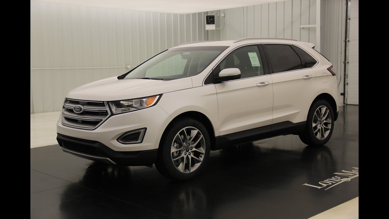 2015 Ford Edge Titanium: Standard Equipment & Available Options - YouTube