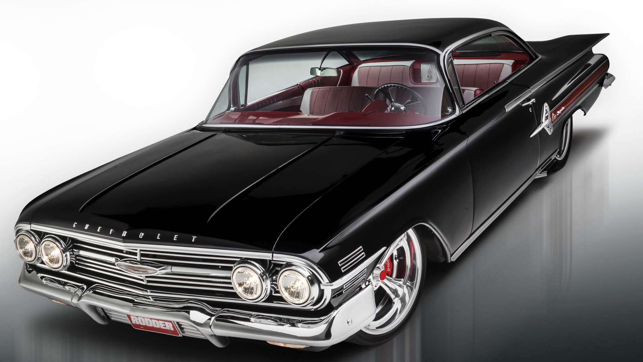 A 1960 Chevy Impala With a Pavement-Scraping Stance and Restomod Style