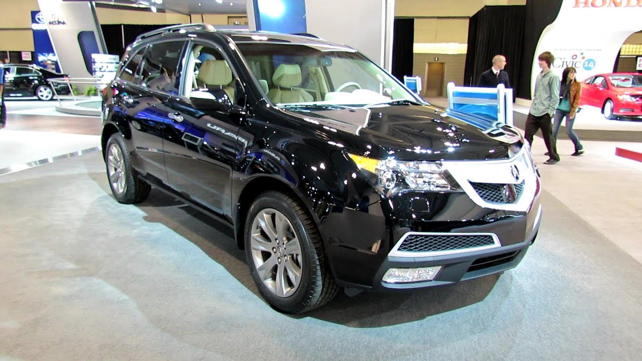 2012 Acura MDX SH-AWD Exterior and Interior at 2012 Toronto Canadian  International Auto Show - YouTube
