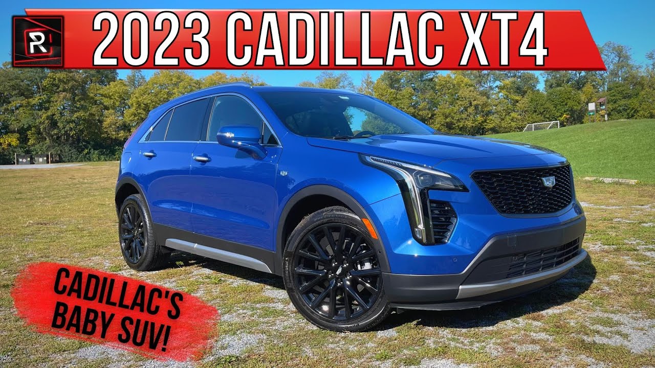 The 2023 Cadillac XT4 Is A High Priced & High Style Compact Luxury SUV -  YouTube