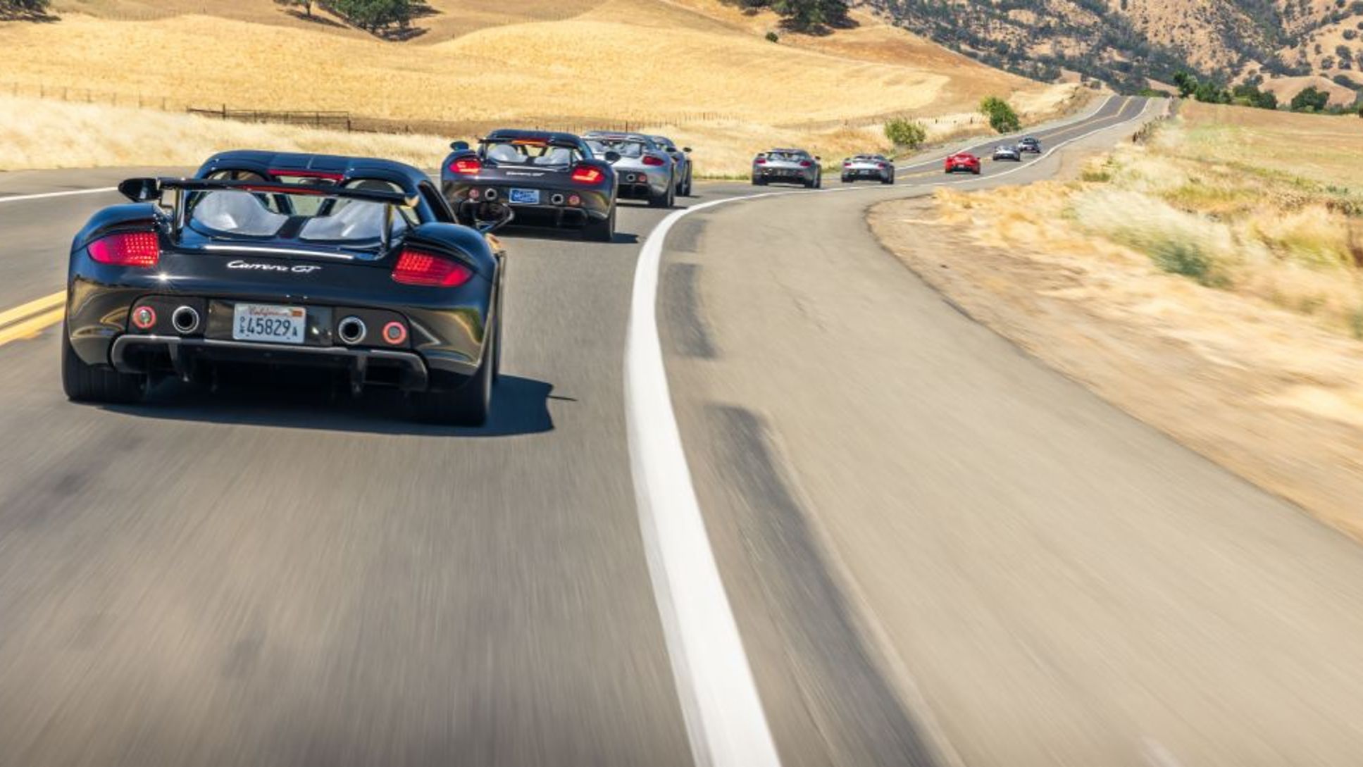 Nine wonders in Napa: welcome to the Carrera GT Rally - Porsche Newsroom USA