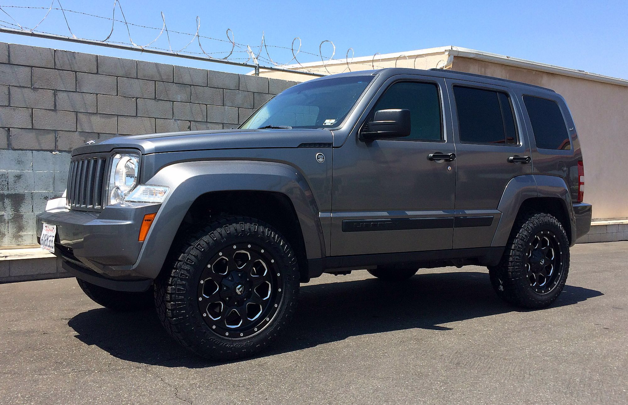 Lifted 2012 Jeep Liberty Sport 4x4 with 3.5" Superlift, 32" Goodyear  Wrangler Duratracs, 18x8" satin black Fuel wheel… | Jeep liberty, 2012 jeep,  Jeep liberty sport