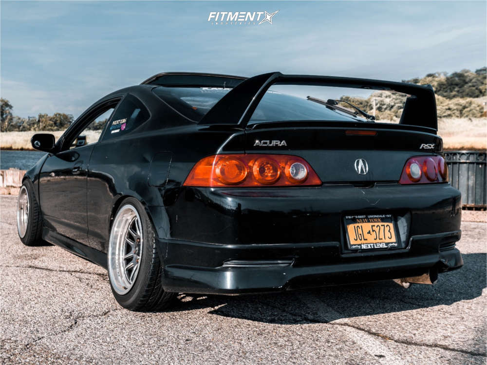 2005 Acura RSX Base with 17x9 Cosmis Racing XT-206R and Falken 225x45 on  Coilovers | 1190156 | Fitment Industries