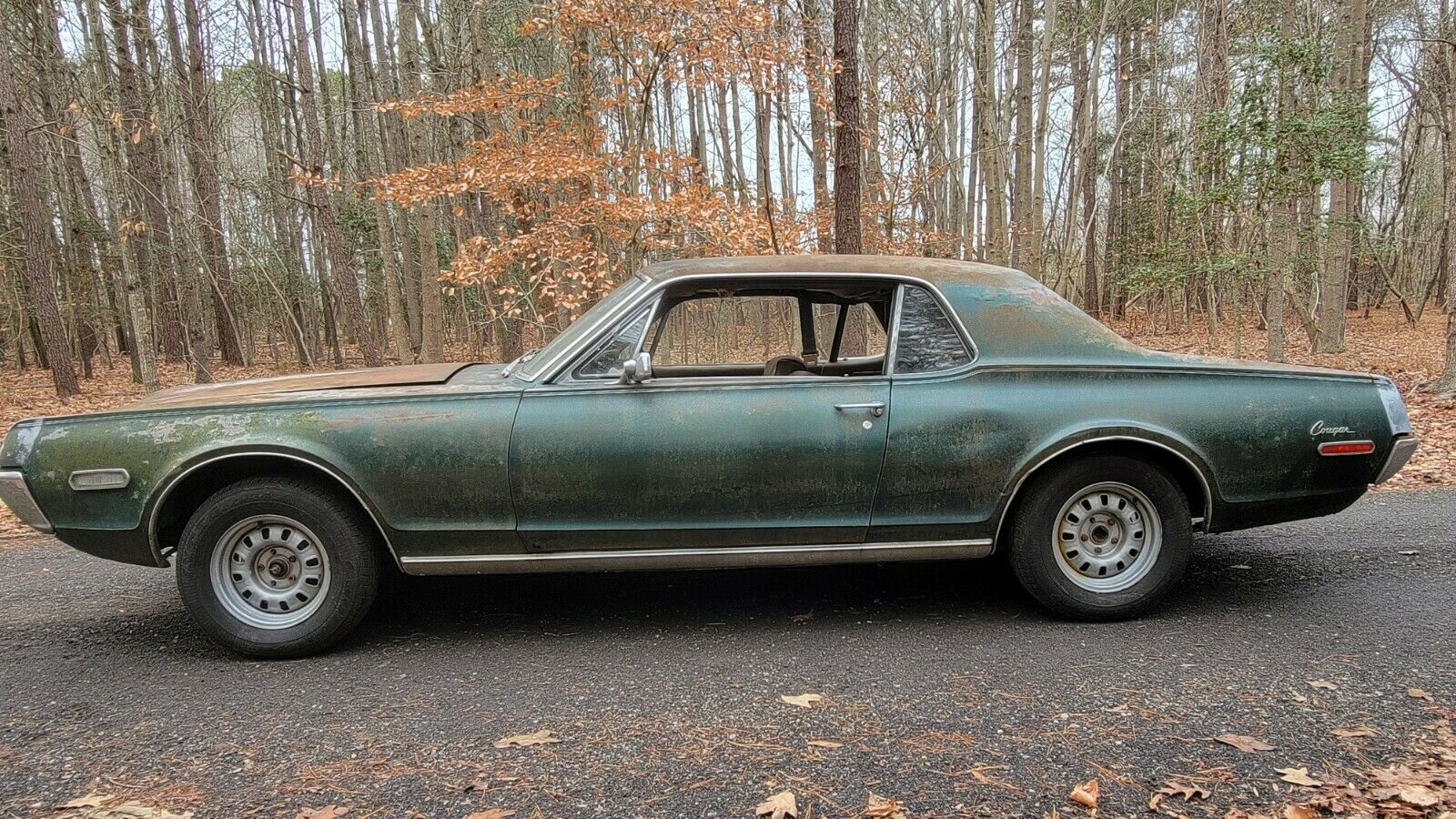 1968 Mercury Cougar Has Been Off the Streets for 30 Years, Needs Some TLC -  autoevolution