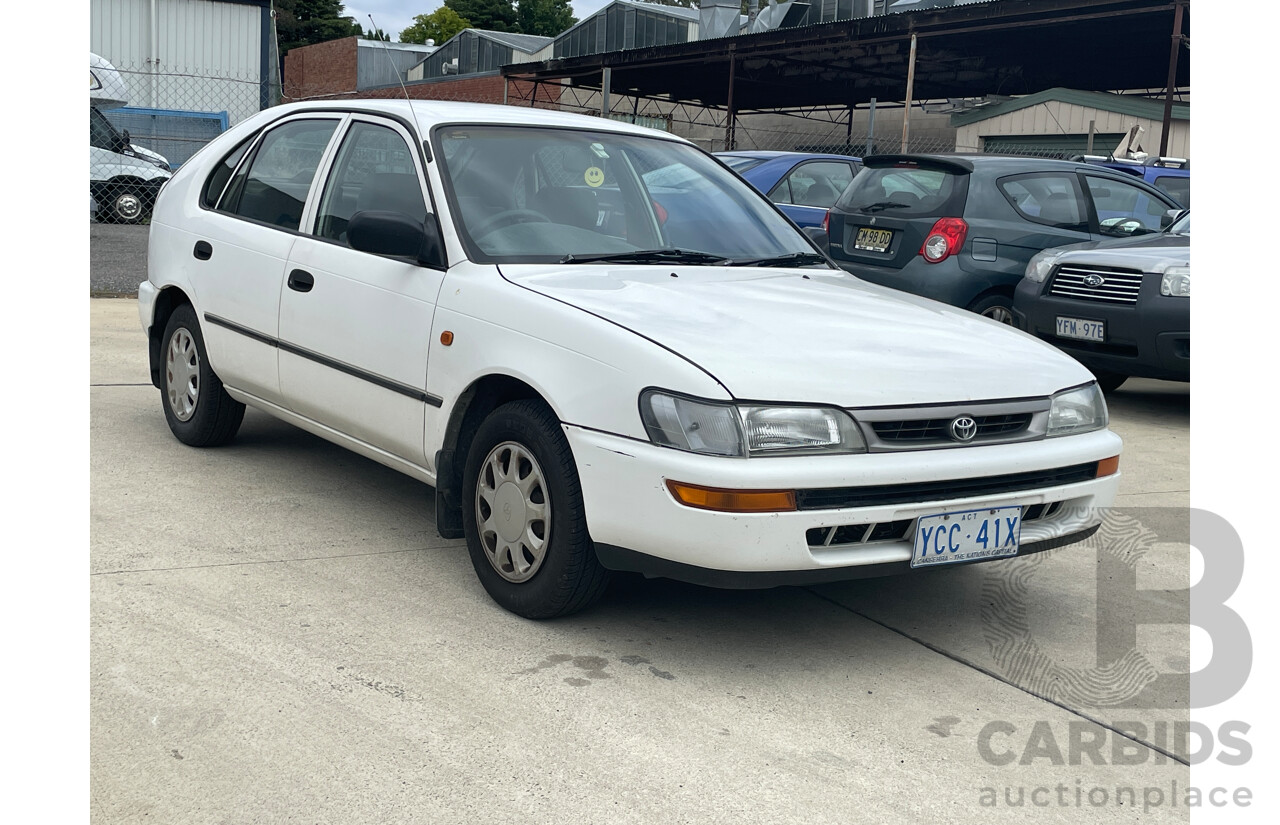 11/1998 Toyota Corolla CSi SECA - Lot 1434037 | CARBIDS